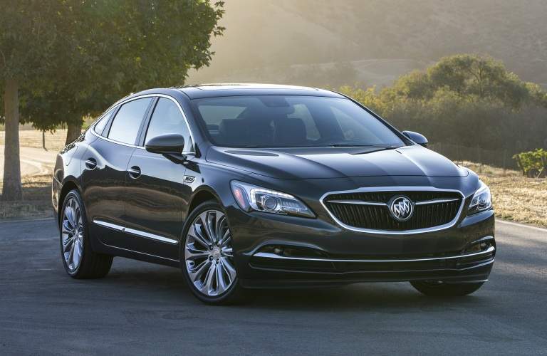2018 Buick LaCrosse black side view