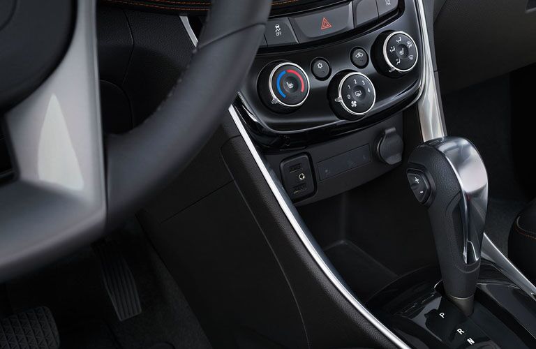 2019 Chevy Trax climate controls