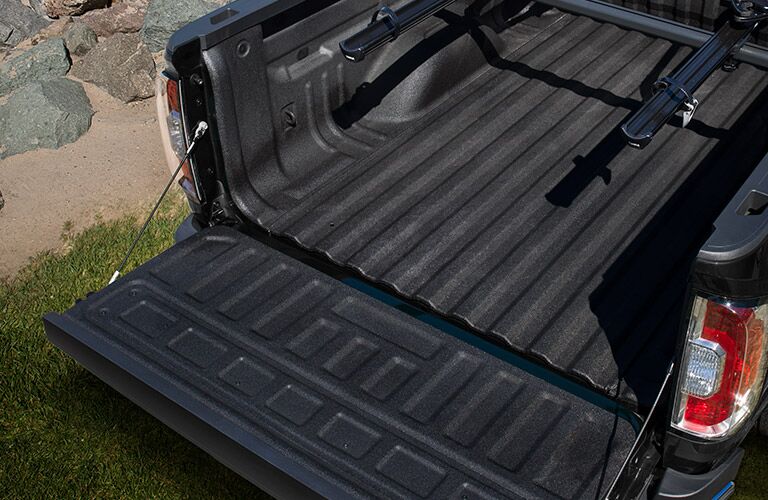 2019 GMC Canyon bed with bed liner