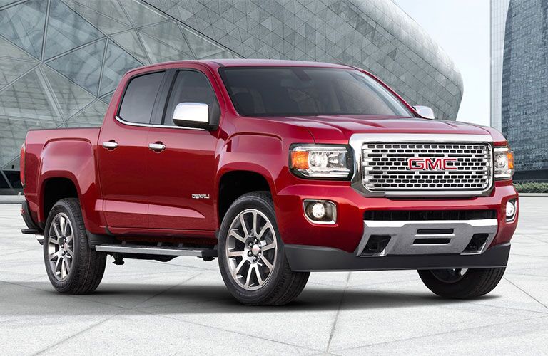 2019 GMC Canyon Denali front red side view