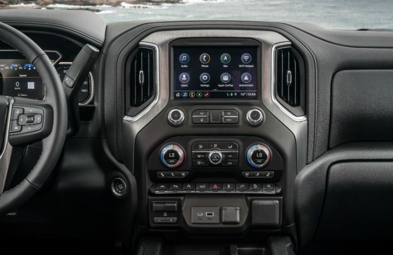 2019 GMC Sierra 1500 infotainment screen