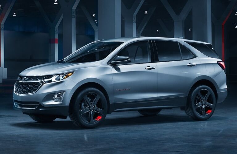 2019 Chevy Equinox Redline Edition white side view