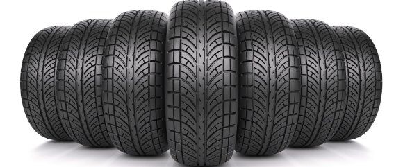 row of tires