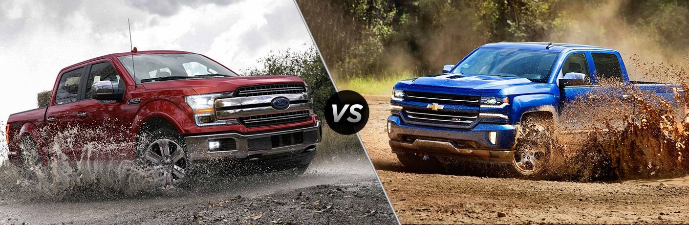 Ford F150 Vs Chevy Silverado >> 2018 Ford F 150 Vs 2018 Chevrolet Silverado 1500 Ford F150 Vs Chevy Silverado >> 2018 Ford F 150 Vs 2018 Chevrolet Silverado 1500