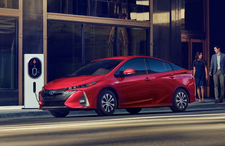 Red 2020 Toyota Prius Prime