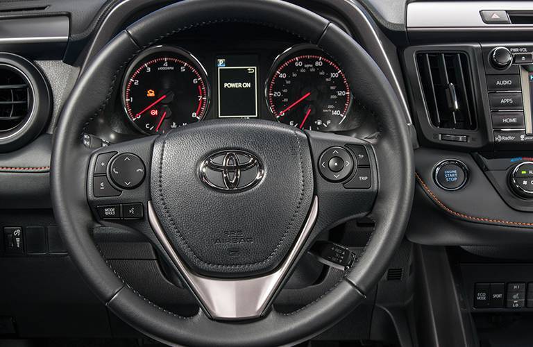 2016 RAV4 multi-function steering wheel