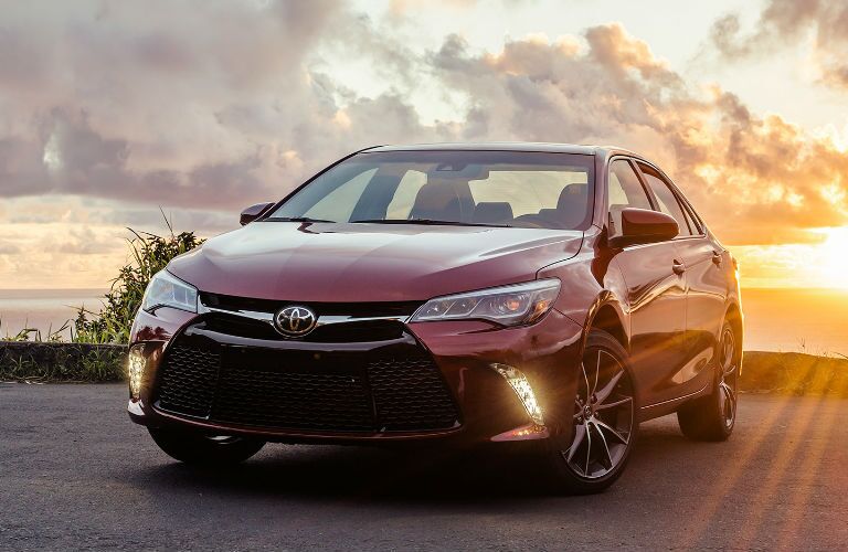 Red 2016 Toyota Camry