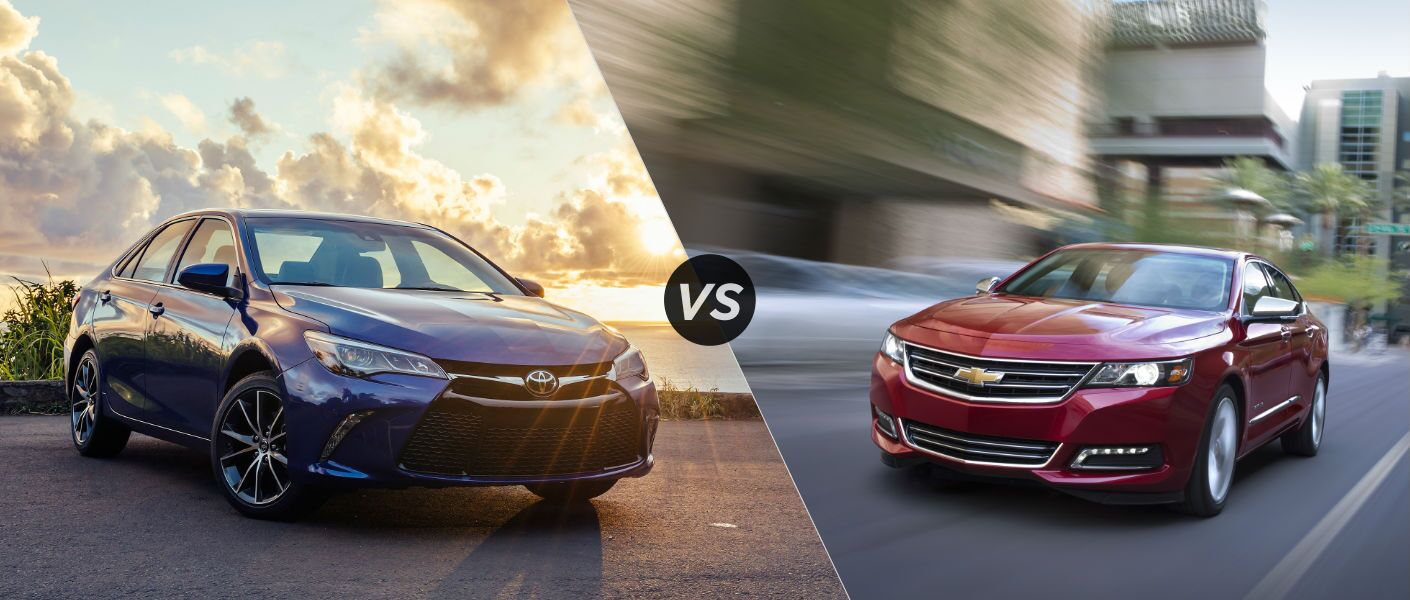 2016 Toyota Camry Vs Chevy Impala