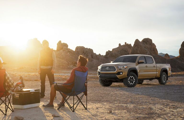 People Sitting near 2017 Toyota Tacoma