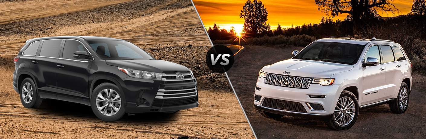 2017 Toyota Highlander vs 2017 Jeep Grand Cherokee