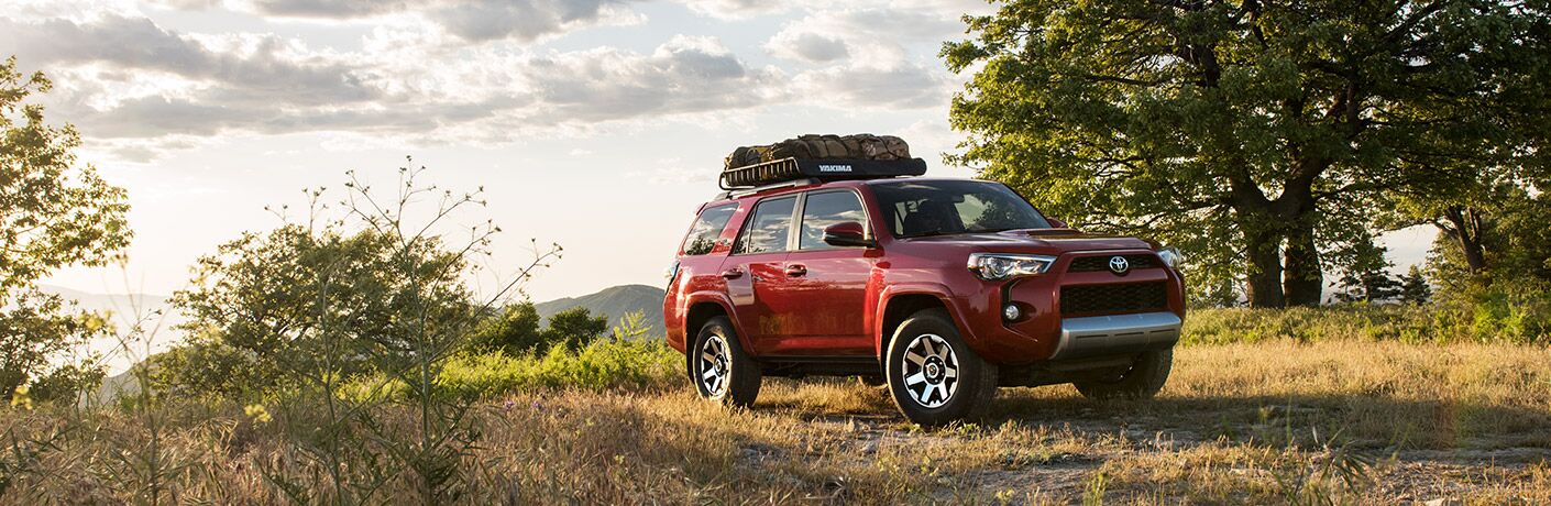2018 Toyota 4Runner Exterior View in Red