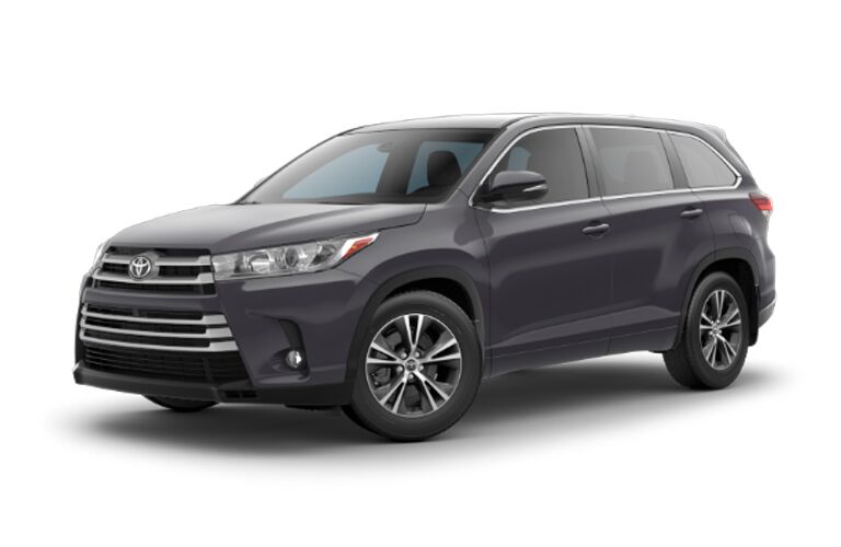 2018 Toyota Highlander LE Plus from the front