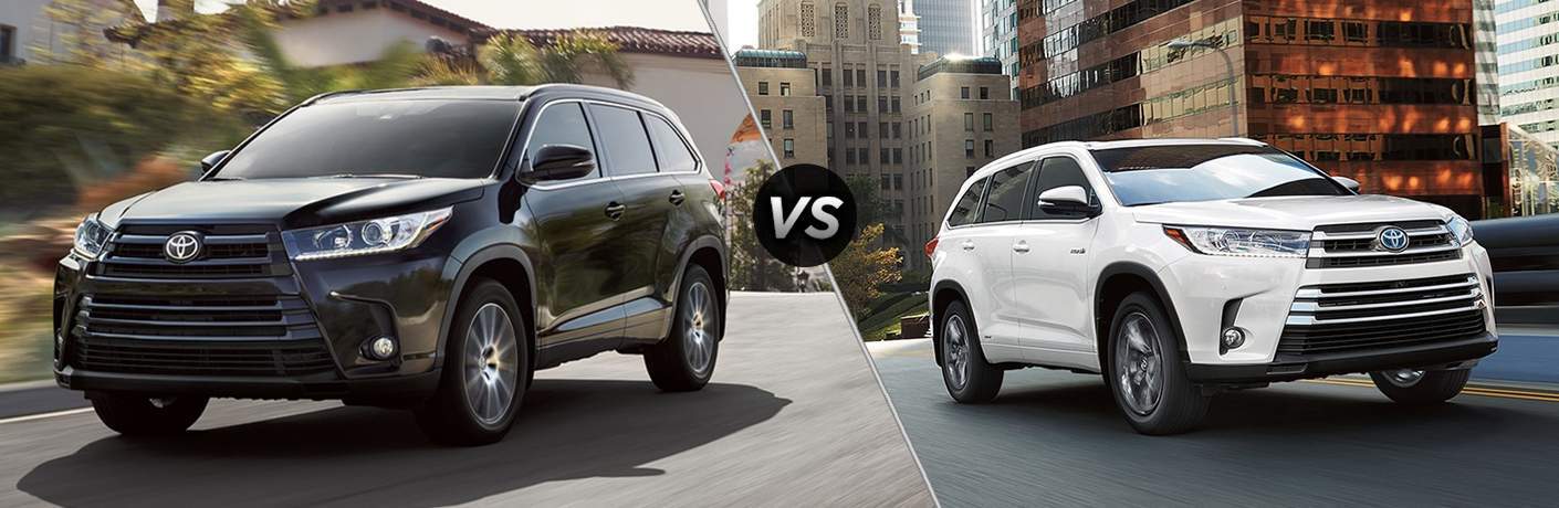 2018 Toyota Highlander Vs 2017
