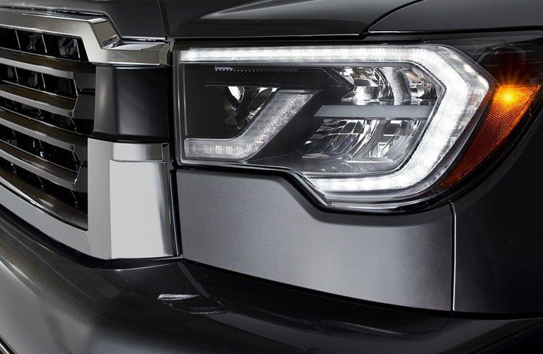 2018 Toyota Sequoia TRD Sport View of Headlight and Grille