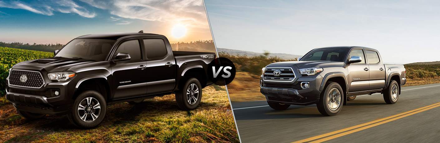 2018 Toyota Tacoma Vs 2017 Toyota Tacoma