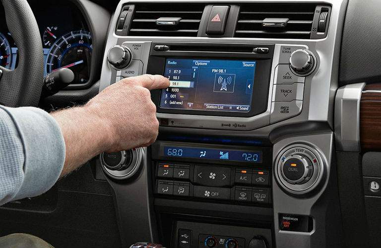 2018 Toyota 4Runner Touchscreen Interface