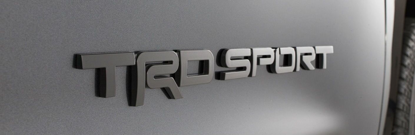 TRD Sport Emblem on 2018 Toyota Sequoia TRD Sport