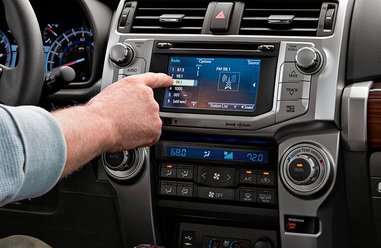 2019 Toyota 4Runner Touchscreen Interface