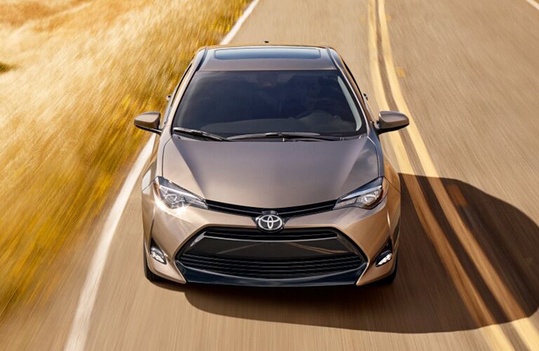 2019 Toyota Corolla Front View of Silver Exterior