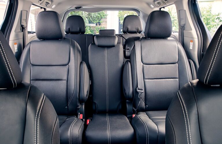 2019 Toyota Sienna Rows of Seating
