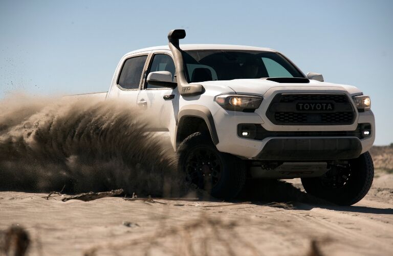 White 2019 Toyota Tacoma
