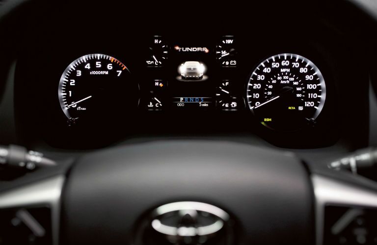 Gauges in 2019 Toyota Tundra