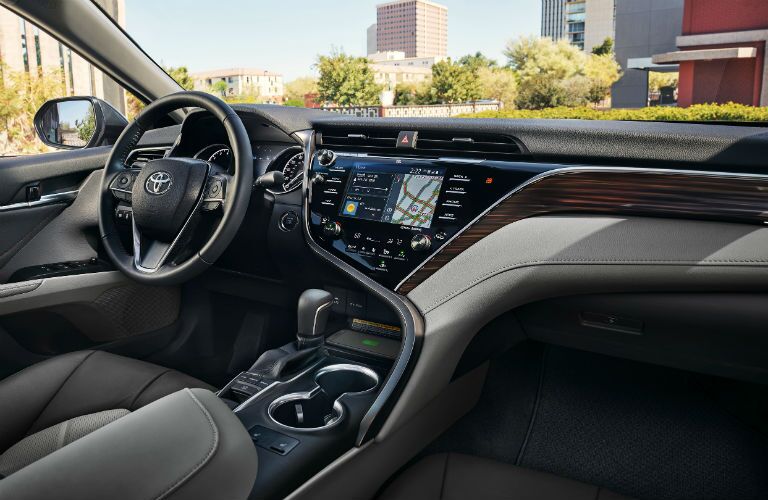 Interior view of 2020 Toyota Camry