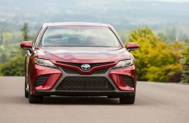 Front view of 2020 Toyota Camry Hybrid