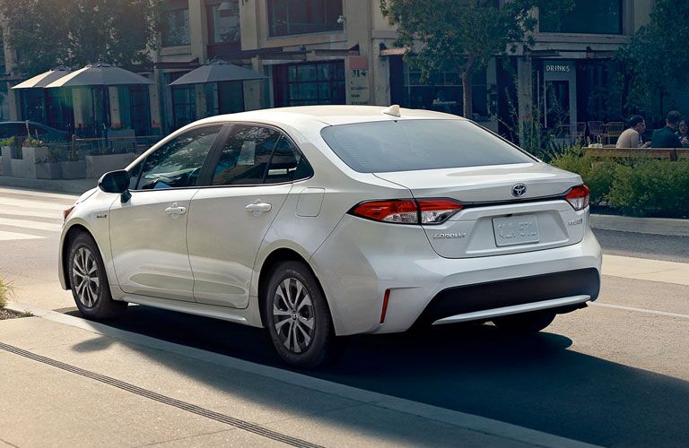 White 2020 Toyota Corolla Hybrid