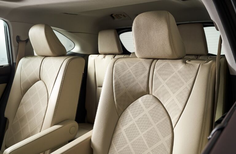 Seating in 2020 Toyota Highlander