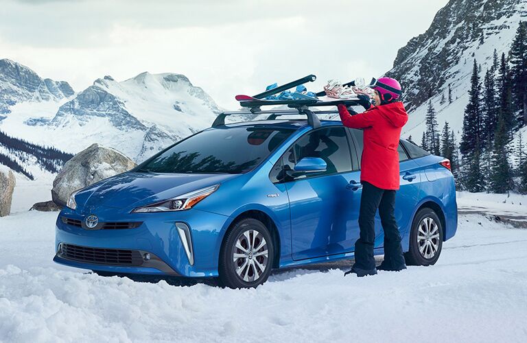 Blue 2020 Toyota Prius