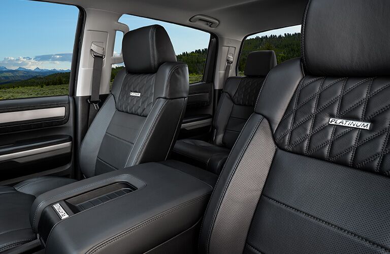 Seating in 2020 Toyota Tundra