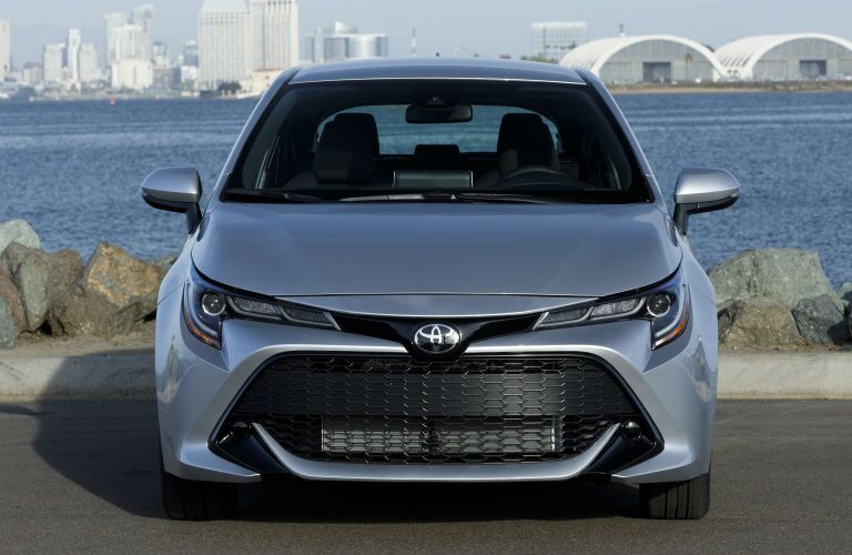 Front view of 2020 Toyota Corolla Hatchback