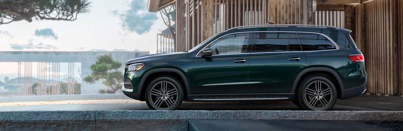 Side view of 2021 Mercedes-Benz GLS