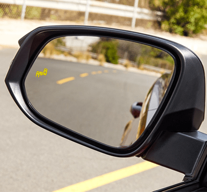Toyota RAV4 blind spot monitor