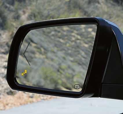 2018 Toyota Tundra blind spot monitor