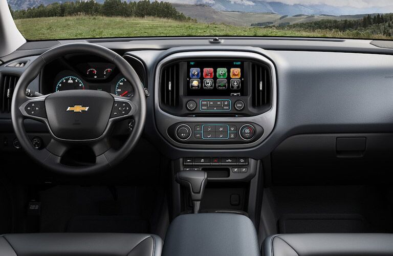 Dashboard of the 2018 Chevrolet Colorado