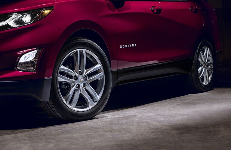 View of the side of the 2019 Chevy Equinox