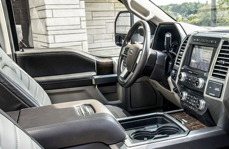 2018 Ford F-150's dashboard from the passenger's view