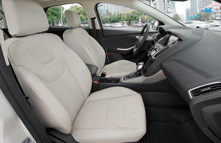 Front seats in the 2018 Ford Focus