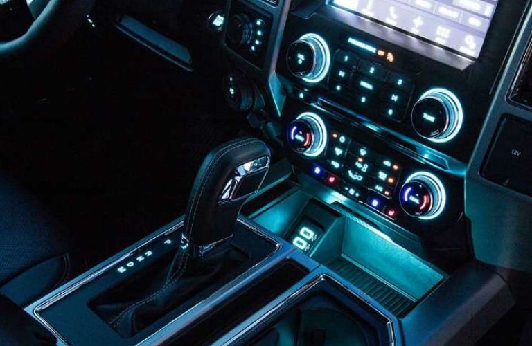 Dashboard of the 2018 Ford F-150