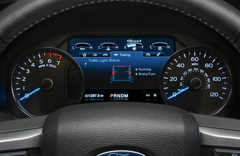 2019 Ford F-150 digital instrument cluster