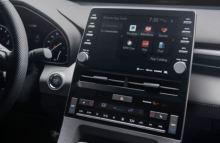 2019 Toyota Avalon's touchscreen