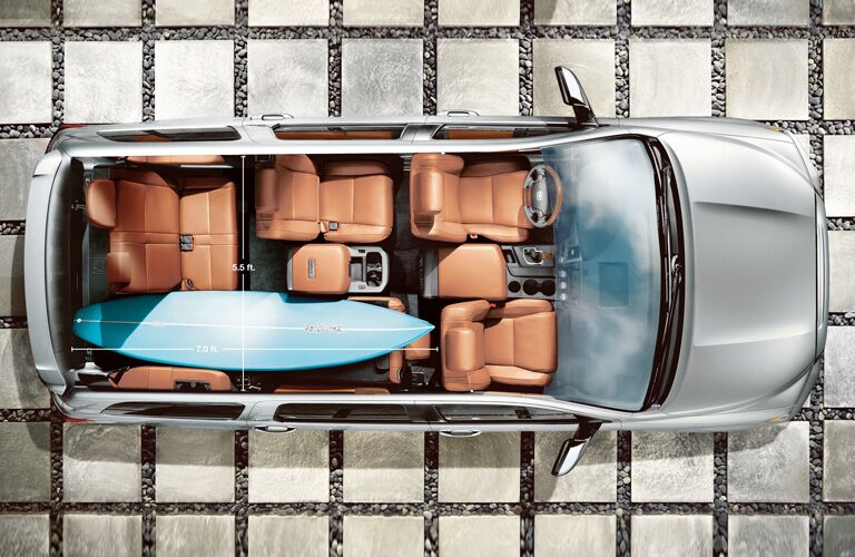 All the seats in the 2019 Toyota Sequoia