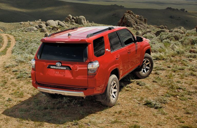 2020 Toyota 4Runner parked overlooking the desert