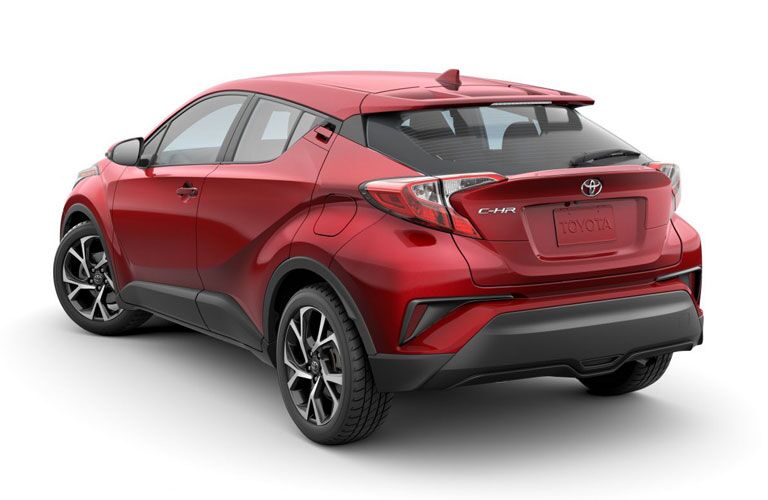 2020 Toyota C-HR against a white background