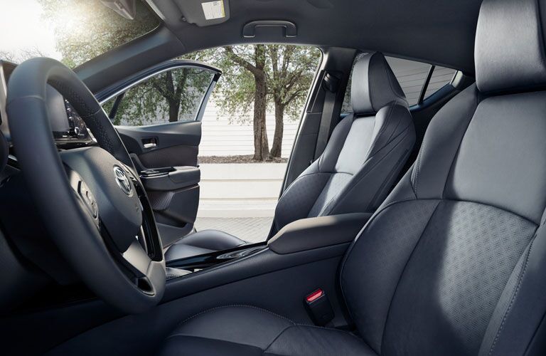 Front seats of the 2020 Toyota C-HR