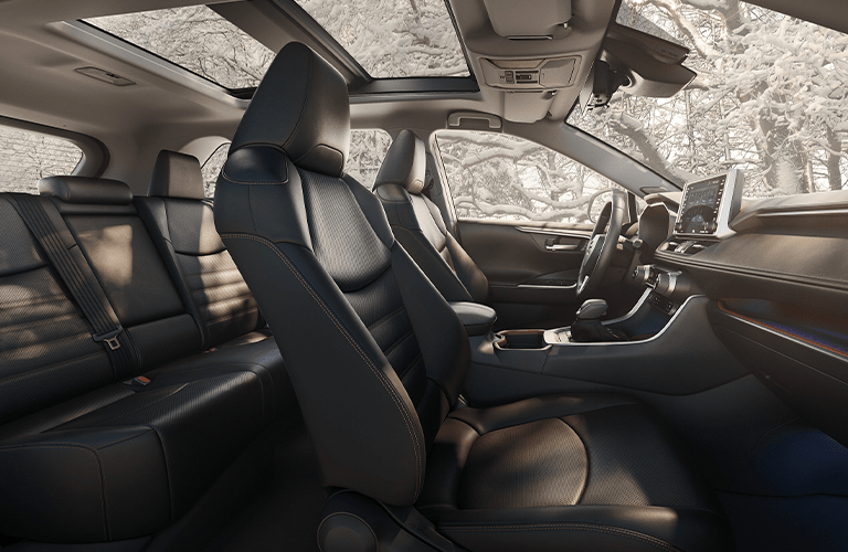 Seats in the 2020 Toyota RAV4 Hybrid