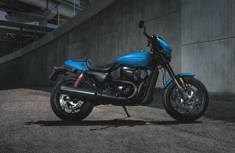 Blue 2018 Harley-Davidson Street Rod