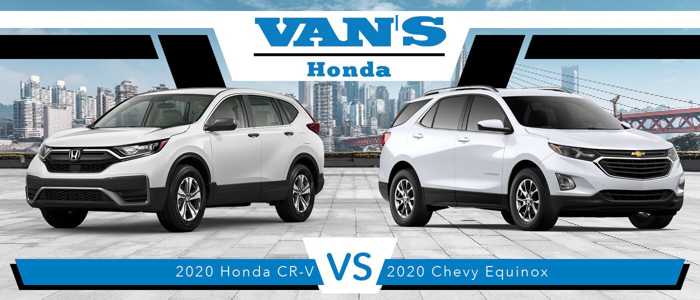 2020 Honda CR-V vs Chevy Equinox